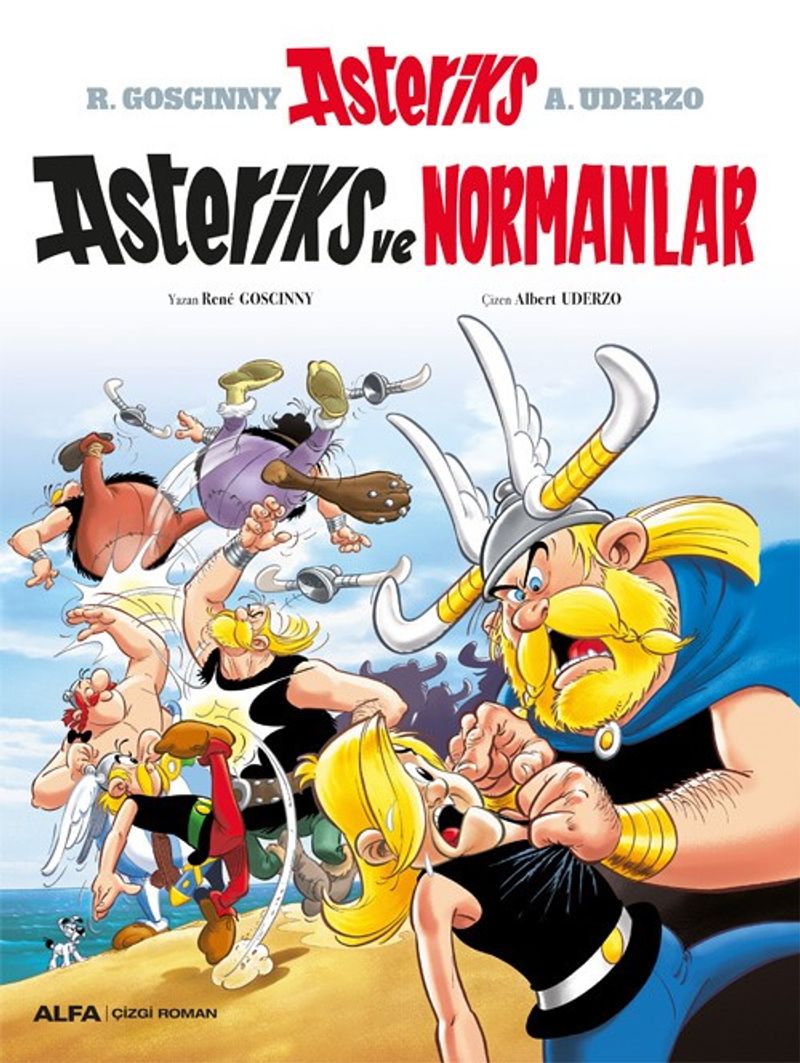 Asteriks ve Normanlar kitap kapağı