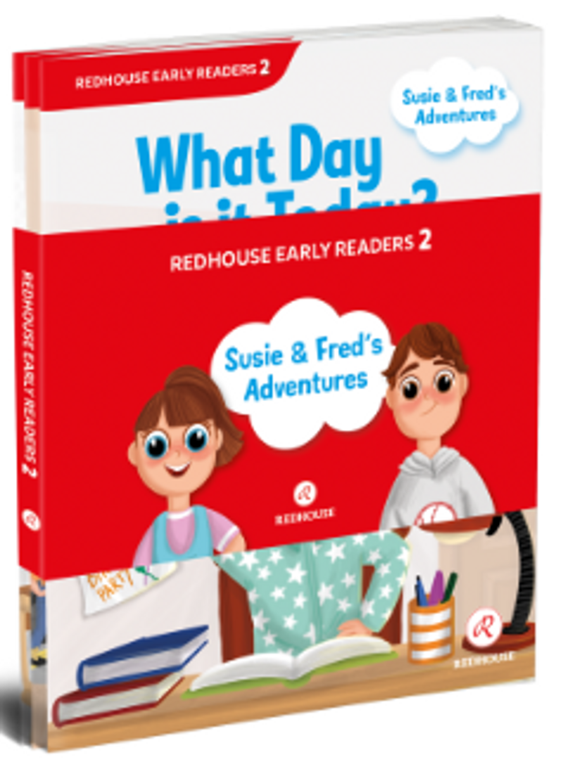 Redhouse Early Readers 2 - Susie and Fred's Adventures kitap kapağı