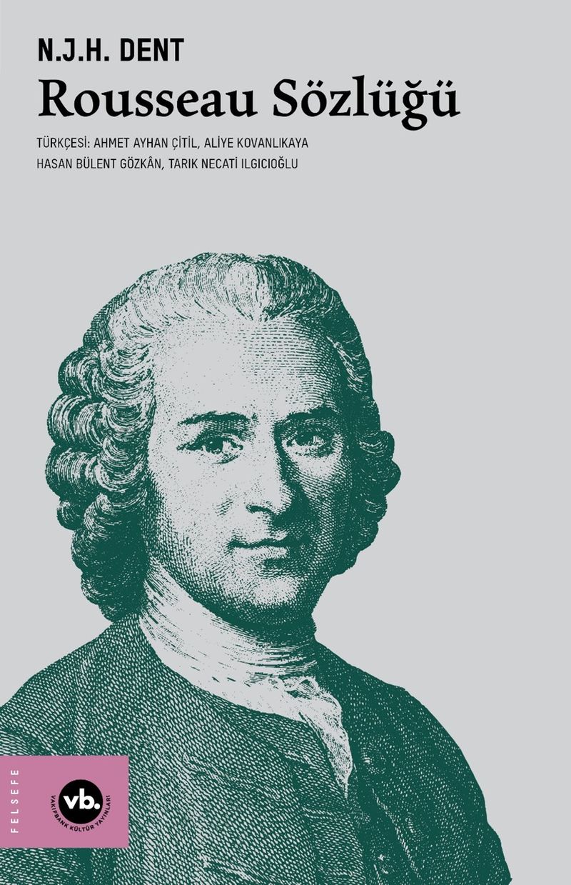 Rousseau Sözlüğü kitap kapağı