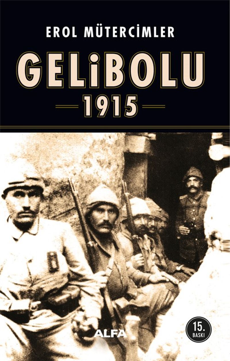 Gelibolu 1915 kitap kapağı