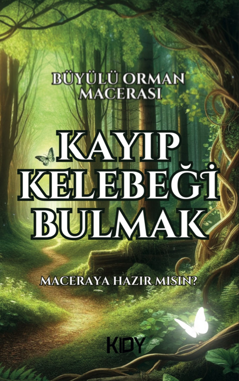 Kayıp Kelebeği Bulmak (Büyülü Orman Macerası) kitap kapağı