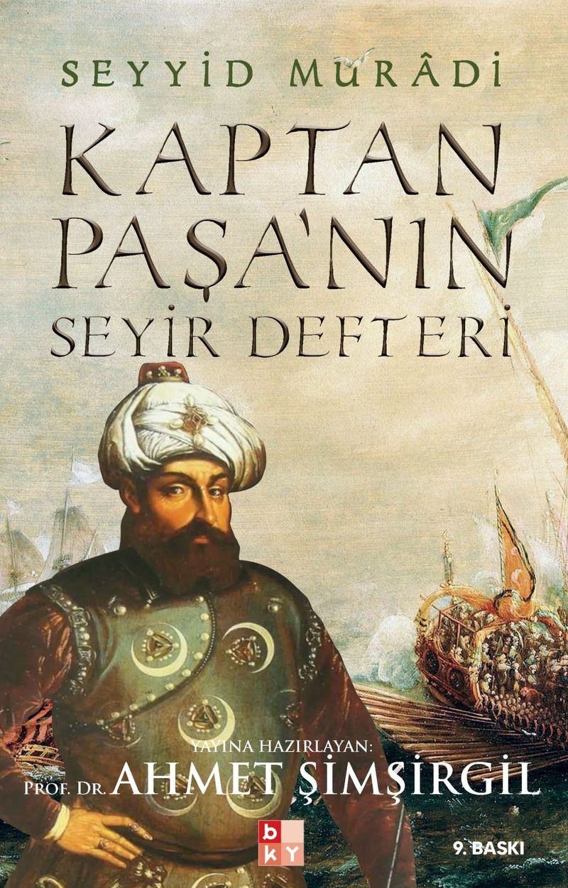 Kaptan Paşa'nın Seyir Defteri Gazavatı Hayreddin Paşa kitap kapağı