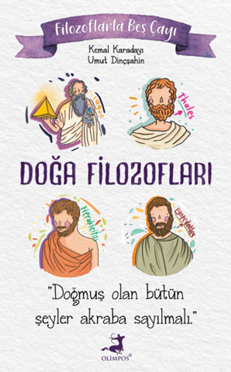 Filozoflarla Beş Çayı: Doğa Filozofları kitap kapağı