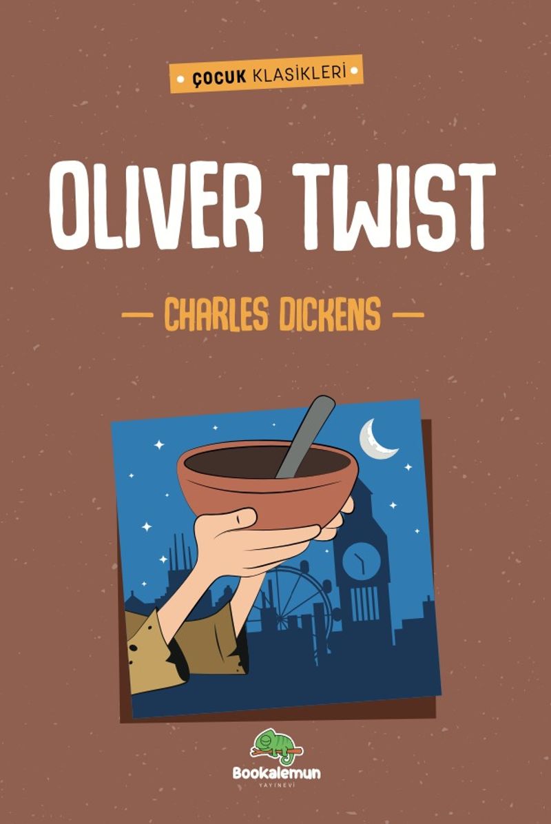 Oliver Twist kitap kapağı