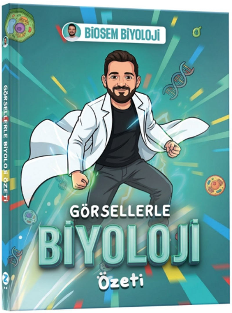 Biosem Biyoloji Görsellerle Biyoloji Özeti Cep Kitabı kitap kapağı