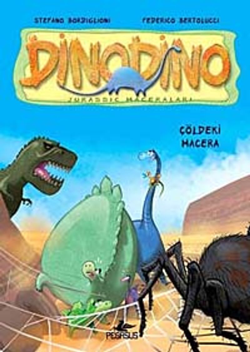 Dinodino -4 / Çöldeki Macera kitap kapağı