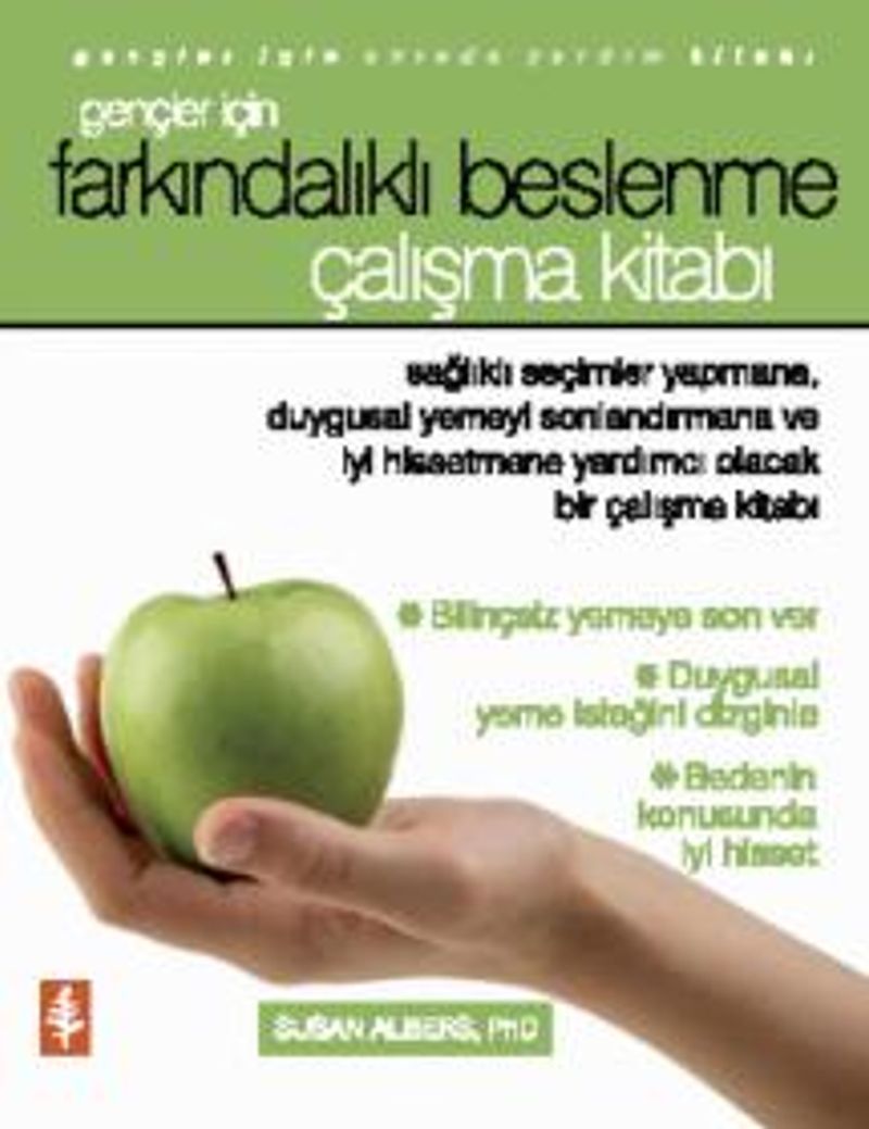Gençler İçin Farkındalıklı Beslenme Çalışma Kitabı kitap kapağı