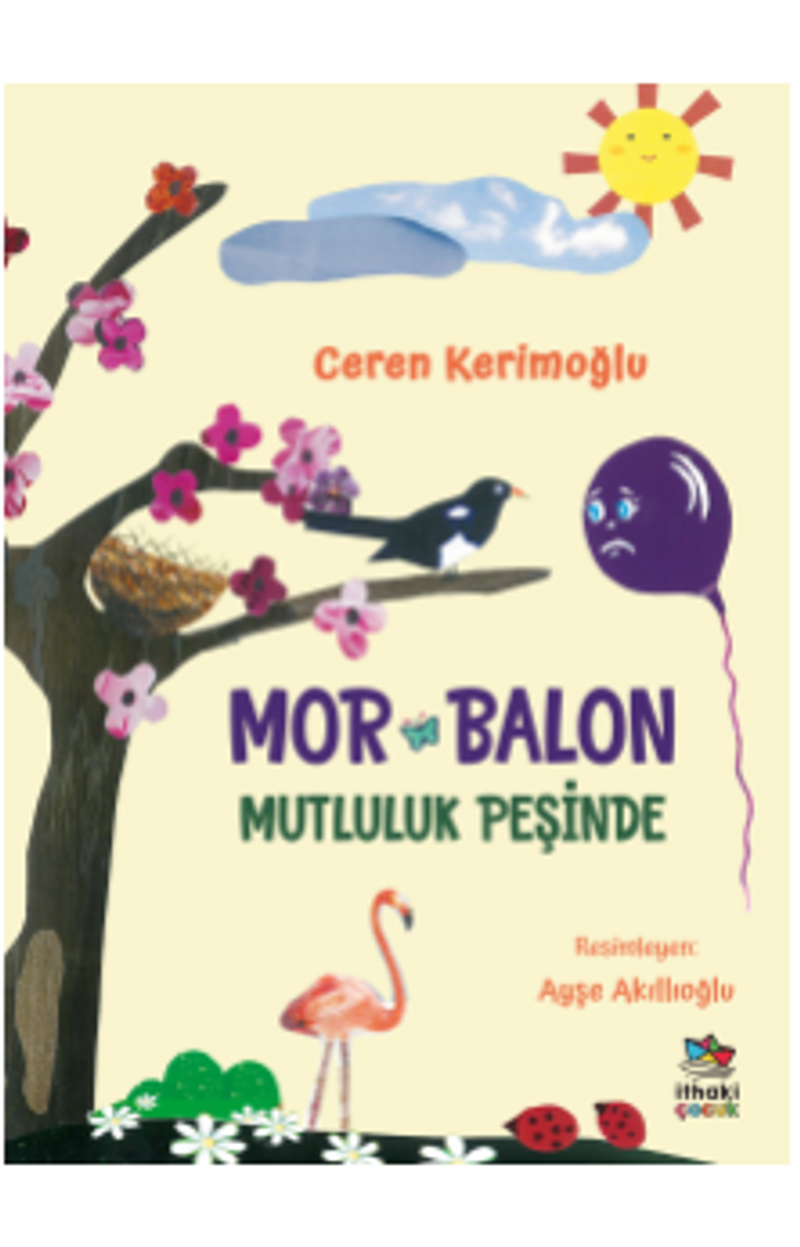 Mor Balon Mutluluk Peşinde kitap kapağı