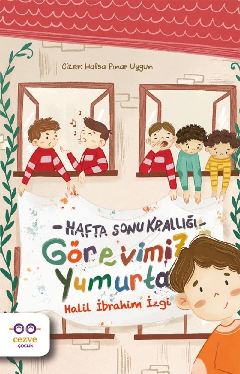 Görevimiz Yumurta / Hafta Sonu Krallığı kitap kapağı