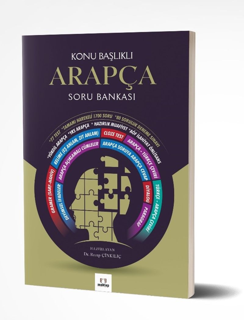 Konu Başlıklı Arapça Soru Bankası kitap kapağı