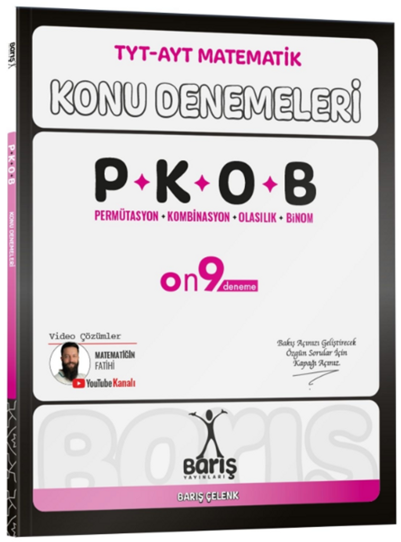 TYT-AYT Matematik PKOB Konu Denemeleri kitap kapağı