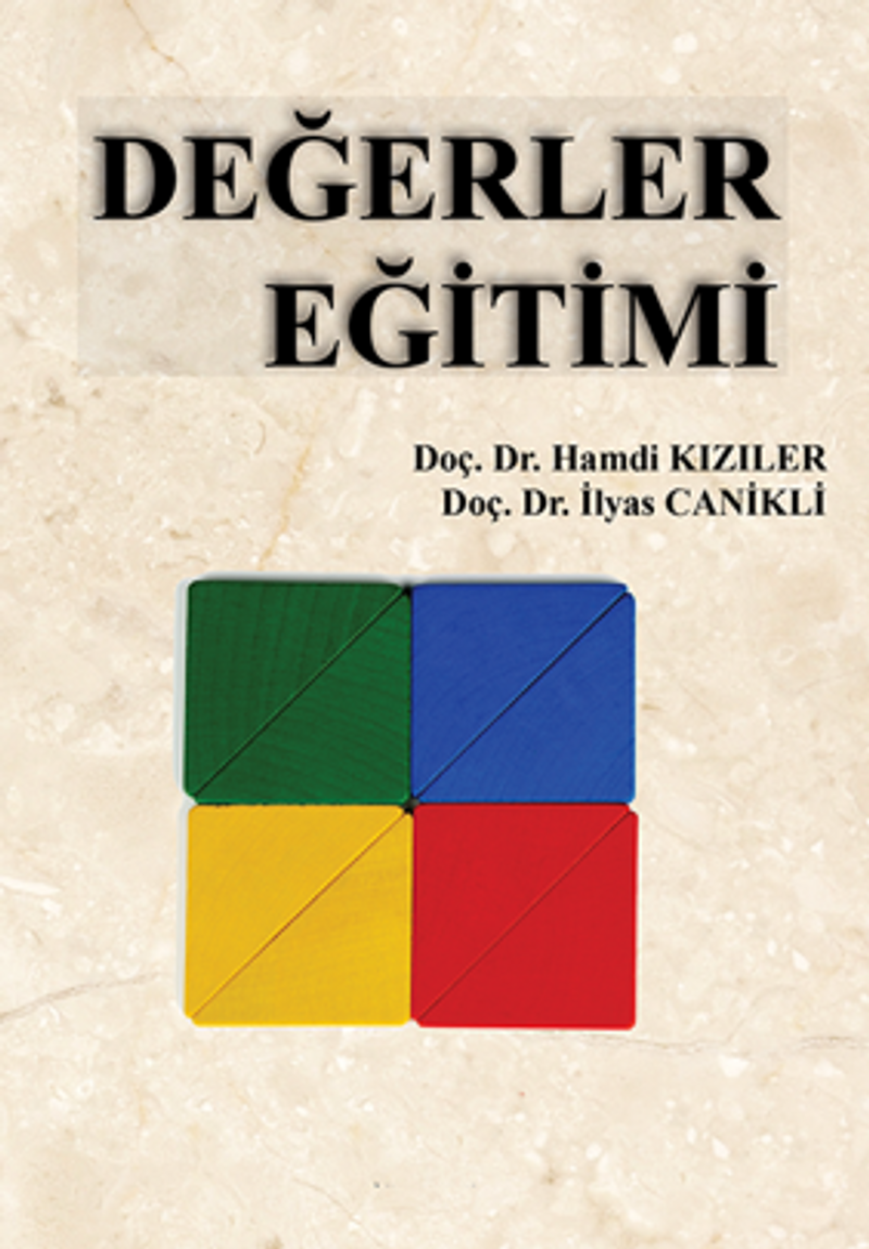 Değerler Eğitimi kitap kapağı