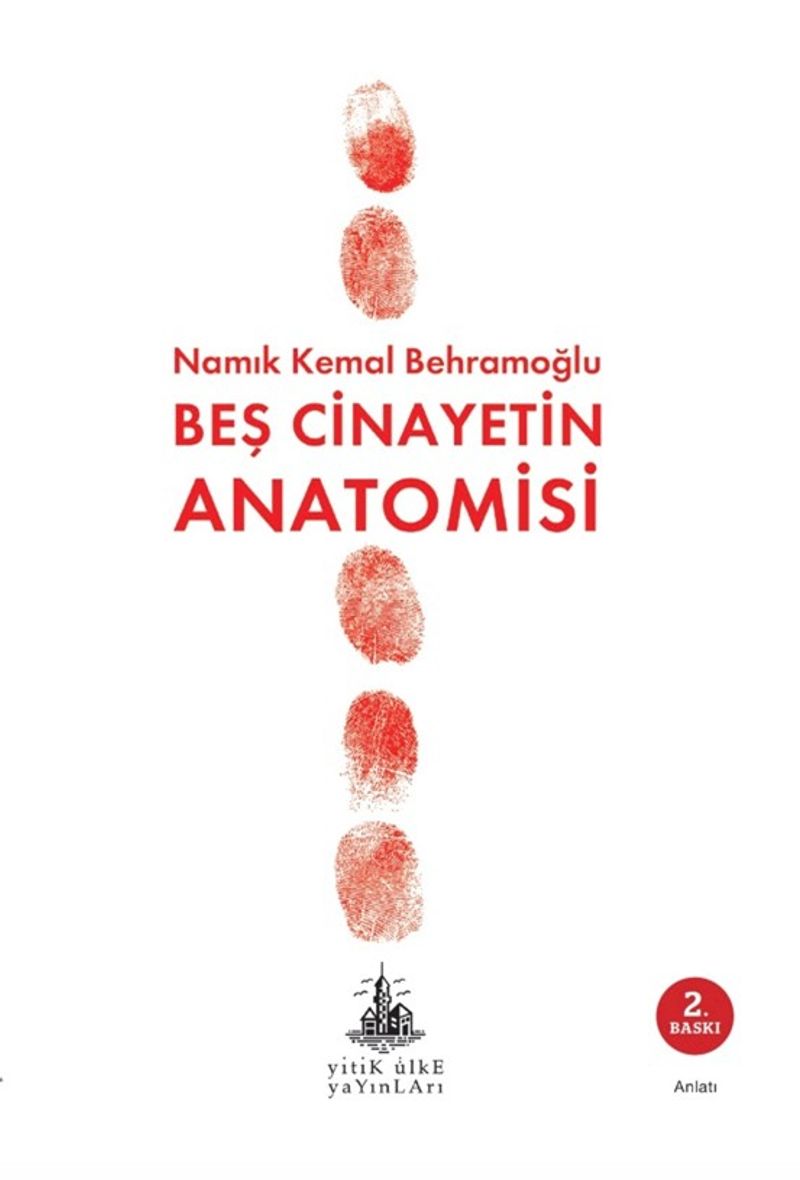 Beş Cinayetin Anatomisi kitap kapağı