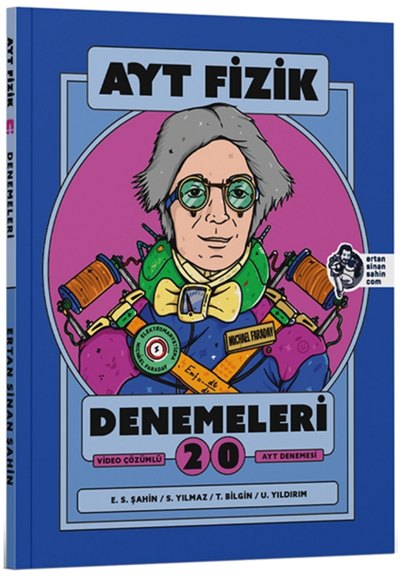 AYT Fizik Denemeleri Video Çözümlü 20 AYT Denemesi kitap kapağı