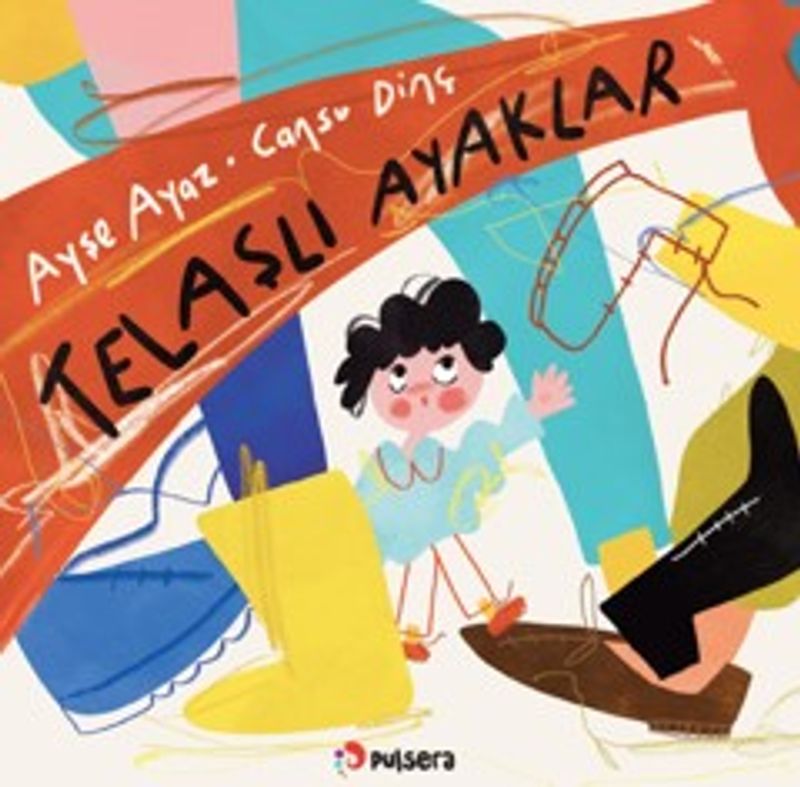 Telaşlı Ayaklar kitap kapağı