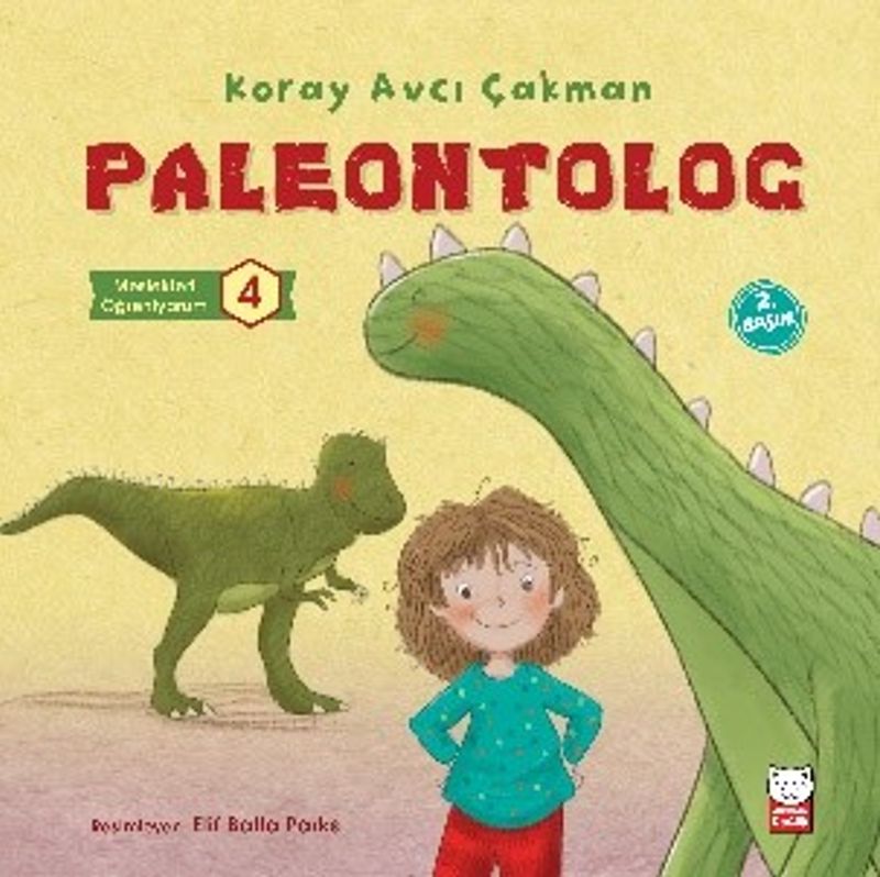 Paleontolog / Meslekleri Öğreniyorum 4 kitap kapağı