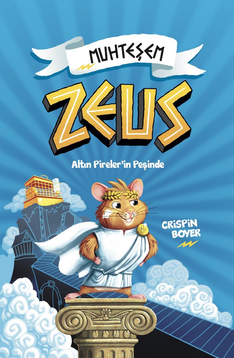 National Geographic Kids - Muhteşem Zeus: Altın Pireler'in Peşinde kitap kapağı