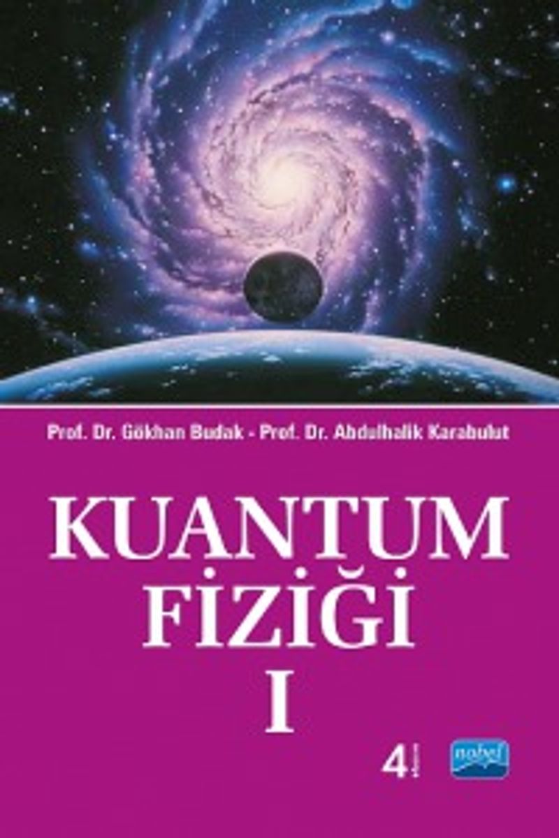 Kuantum Fiziği 1 kitap kapağı
