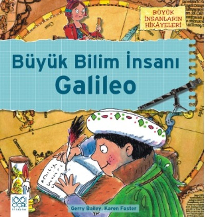 Galileo'nun Teleskobu Büyük İnsanların Hikayeleri kitap kapağı