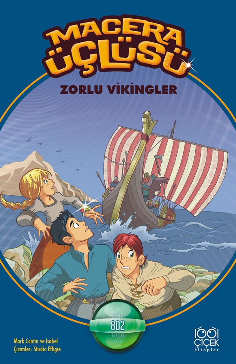 Macera Üçlüsü / Zorlu Vikingler kitap kapağı