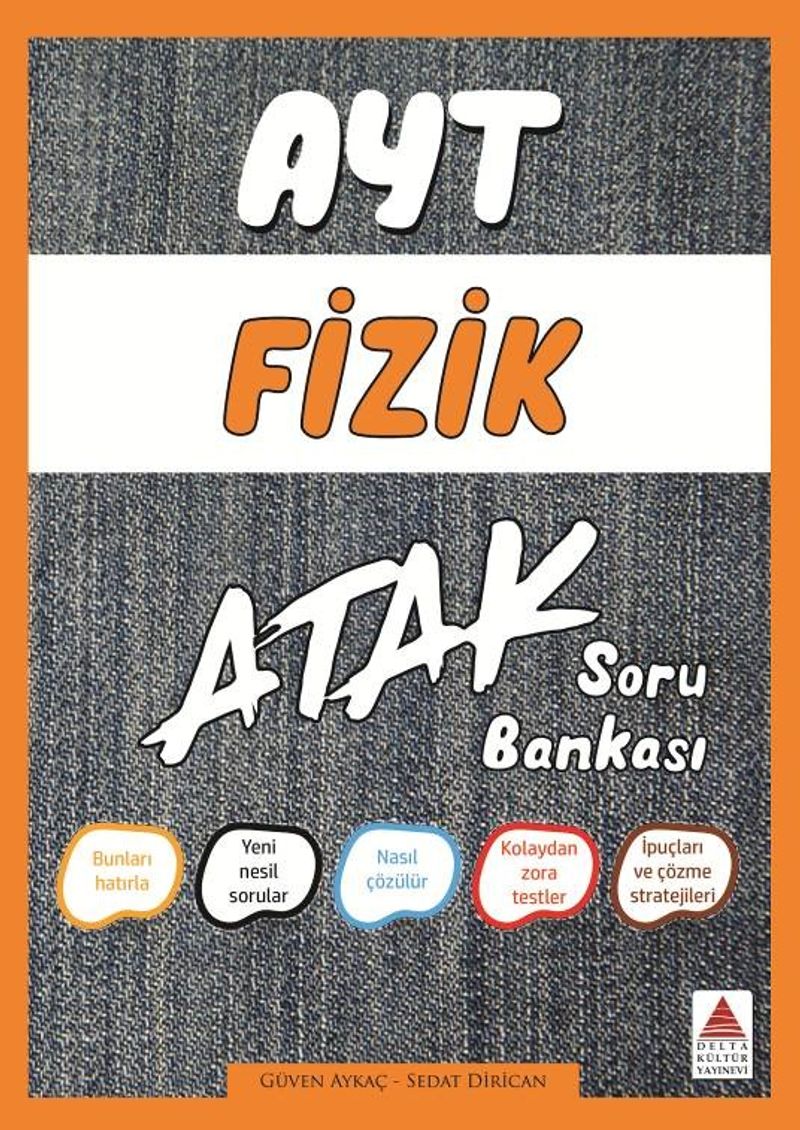AYT Fizik Atak Soru Bankası kitap kapağı