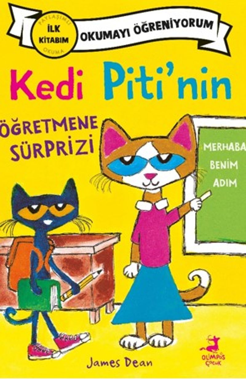 Kedi Piti'nin Öğretmene Sürprizi kitap kapağı