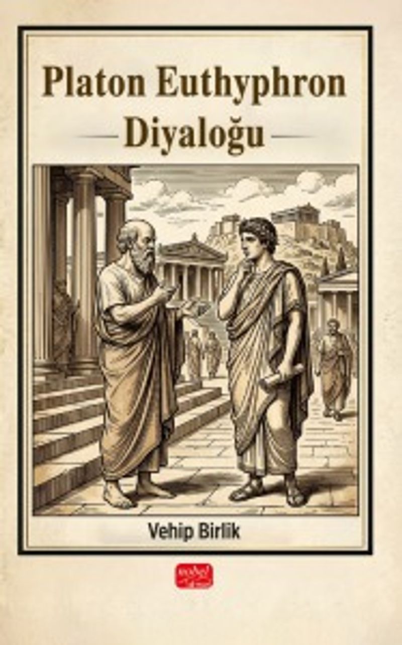 Platon Euthyphron Diyaloğu kitap kapağı