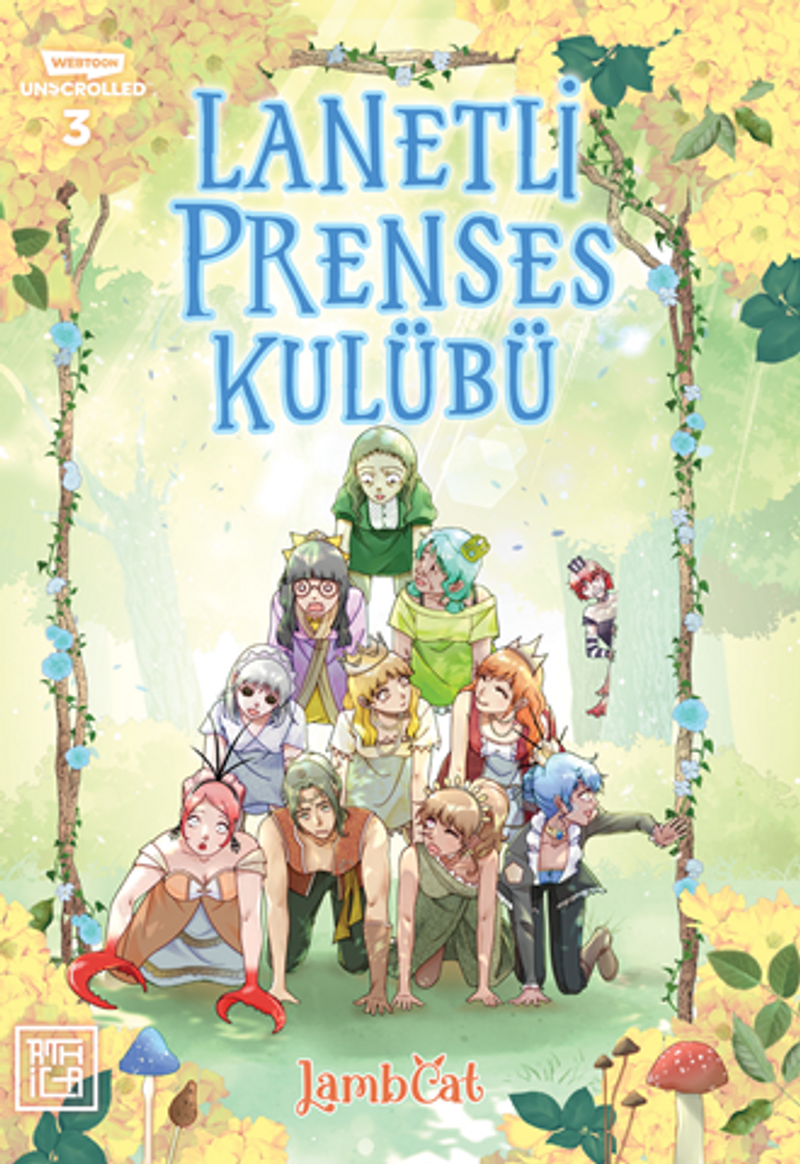 Lanetli Prenses Kulübü 3 kitap kapağı