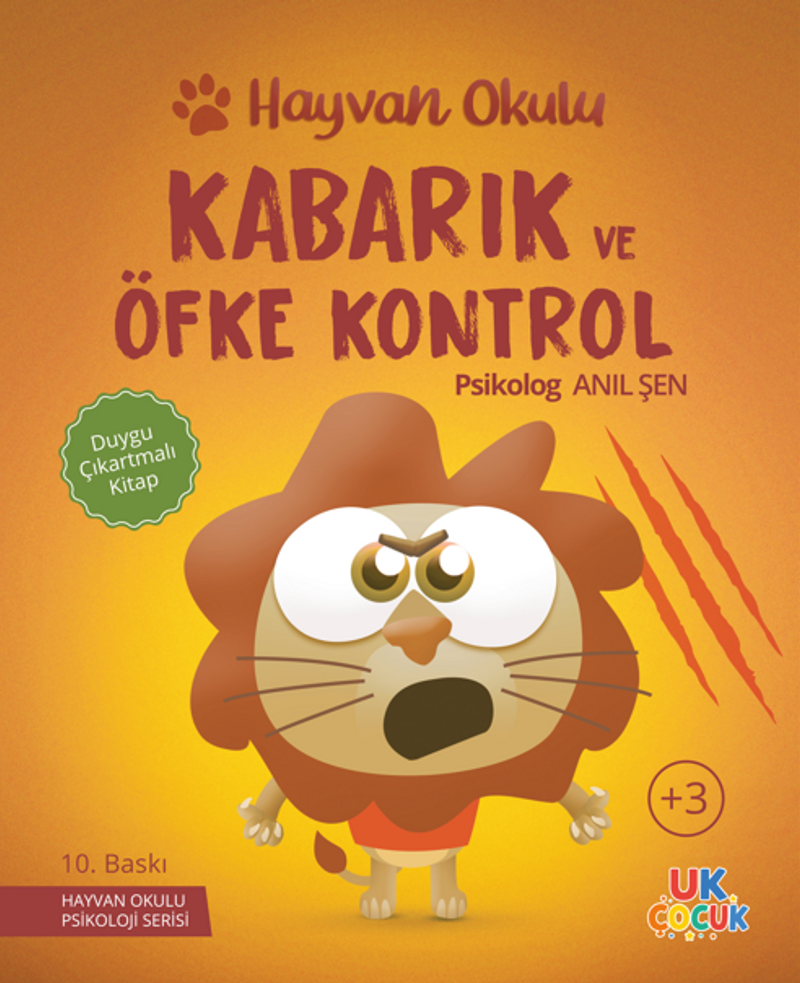 Hayvan Okulu Serisi / Kabarık ve Öfke Kontrol kitap kapağı