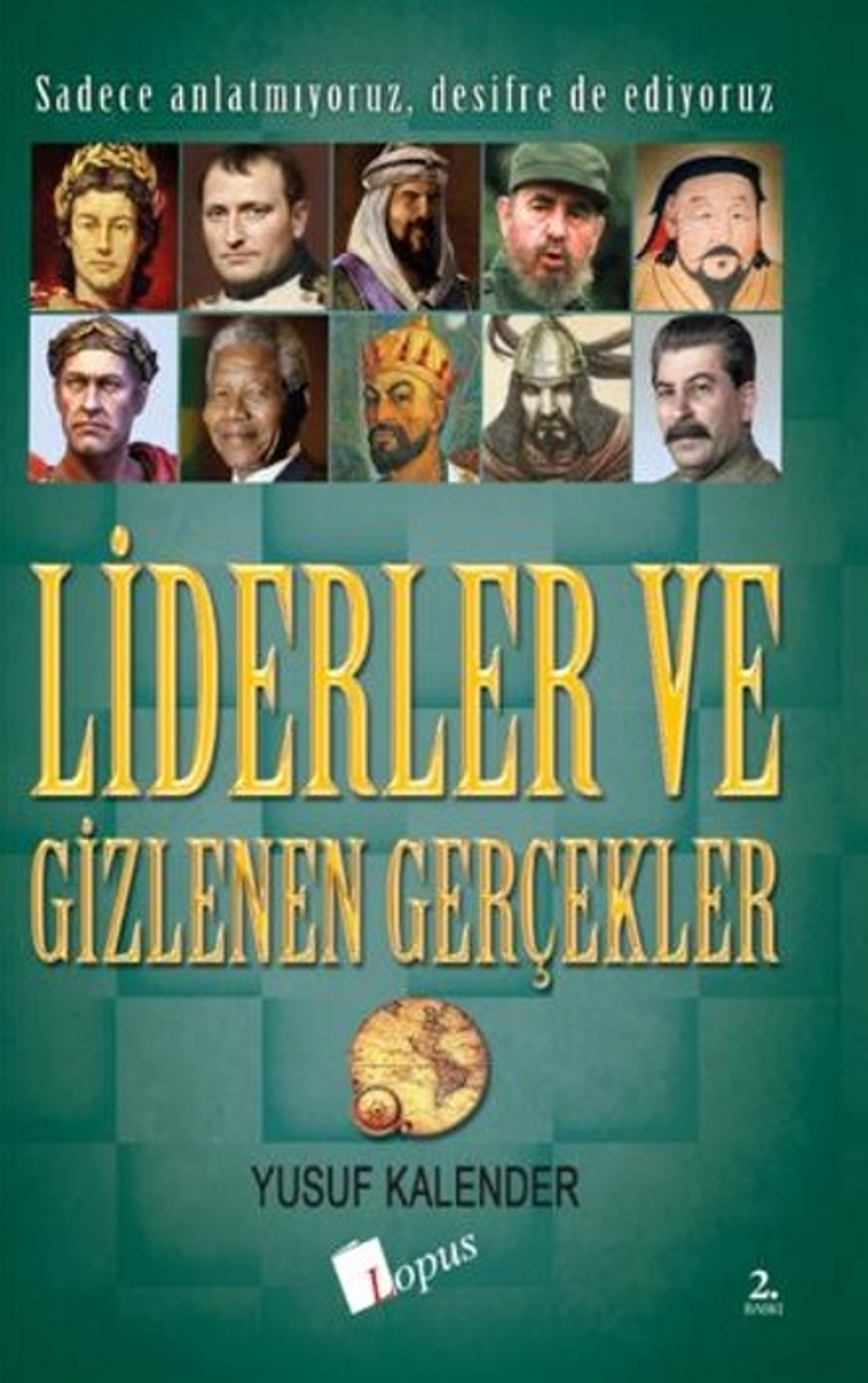 Liderler ve Gizlenen Gerçekler kitap kapağı