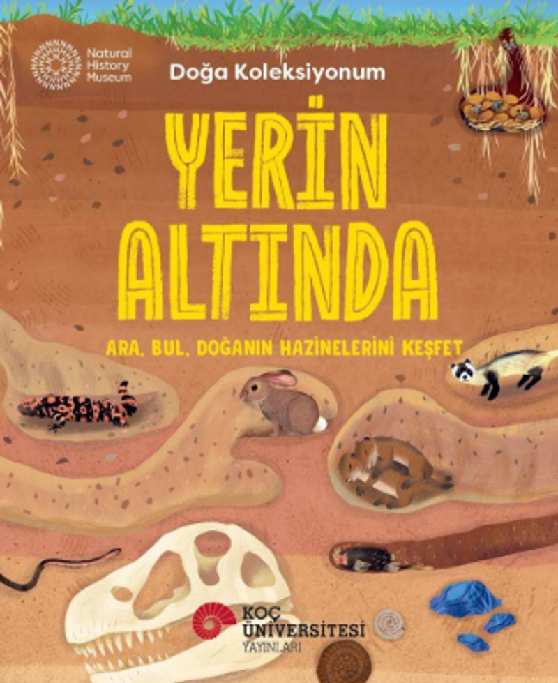 Yerin Altında Doğa Koleksiyonum kitap kapağı