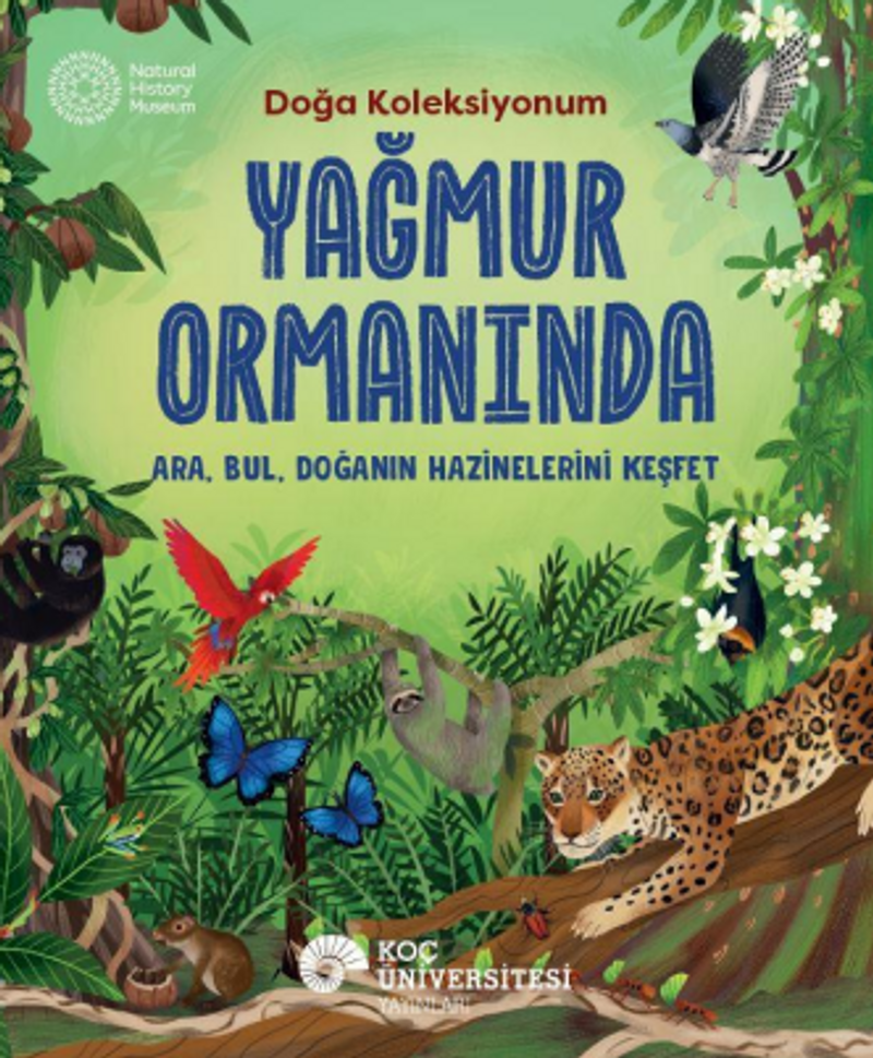 Yağmur Ormanında Doğa Koleksiyonum kitap kapağı
