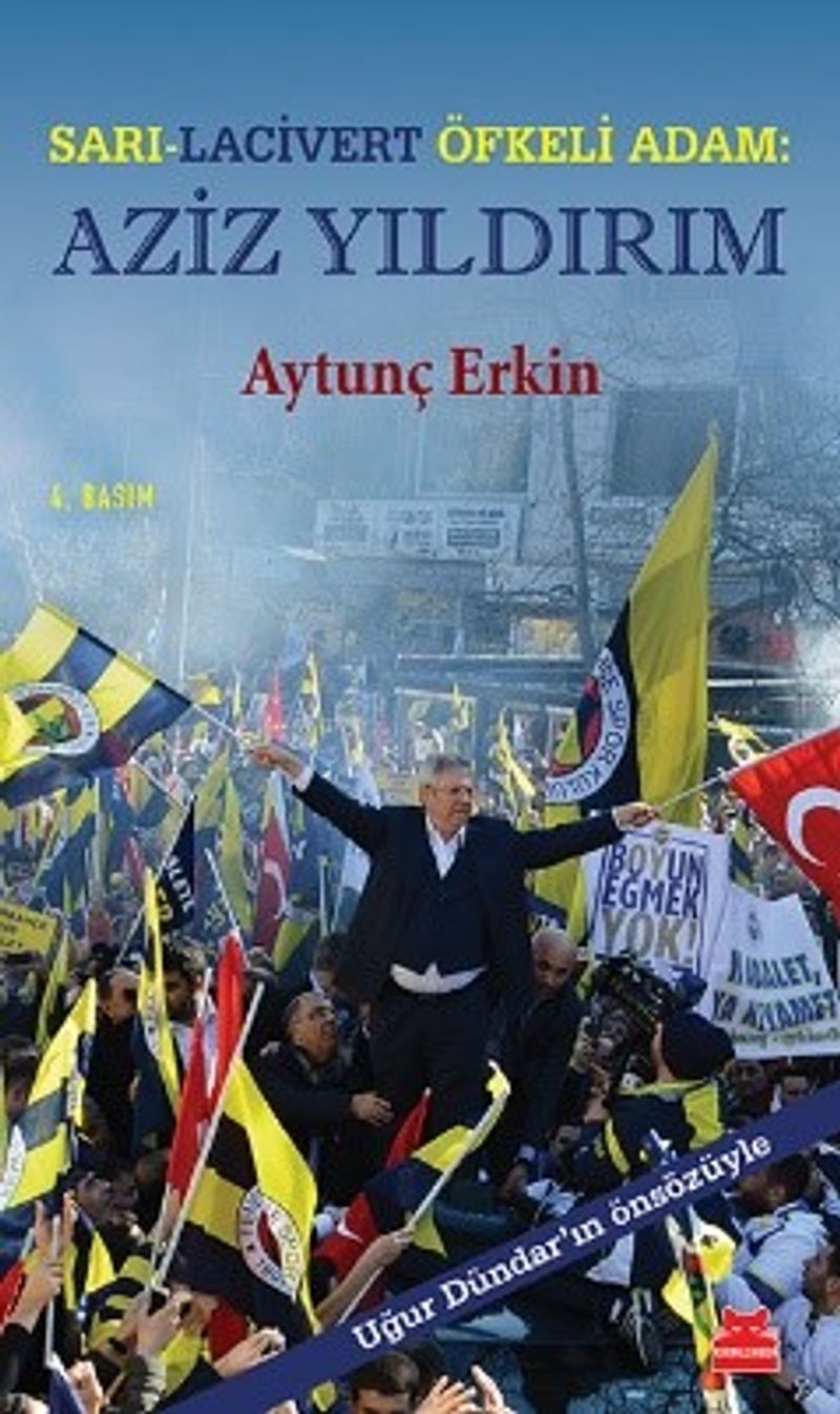 Sarı-Lacivert Öfkeli Adam: Aziz Yıldırım kitap kapağı