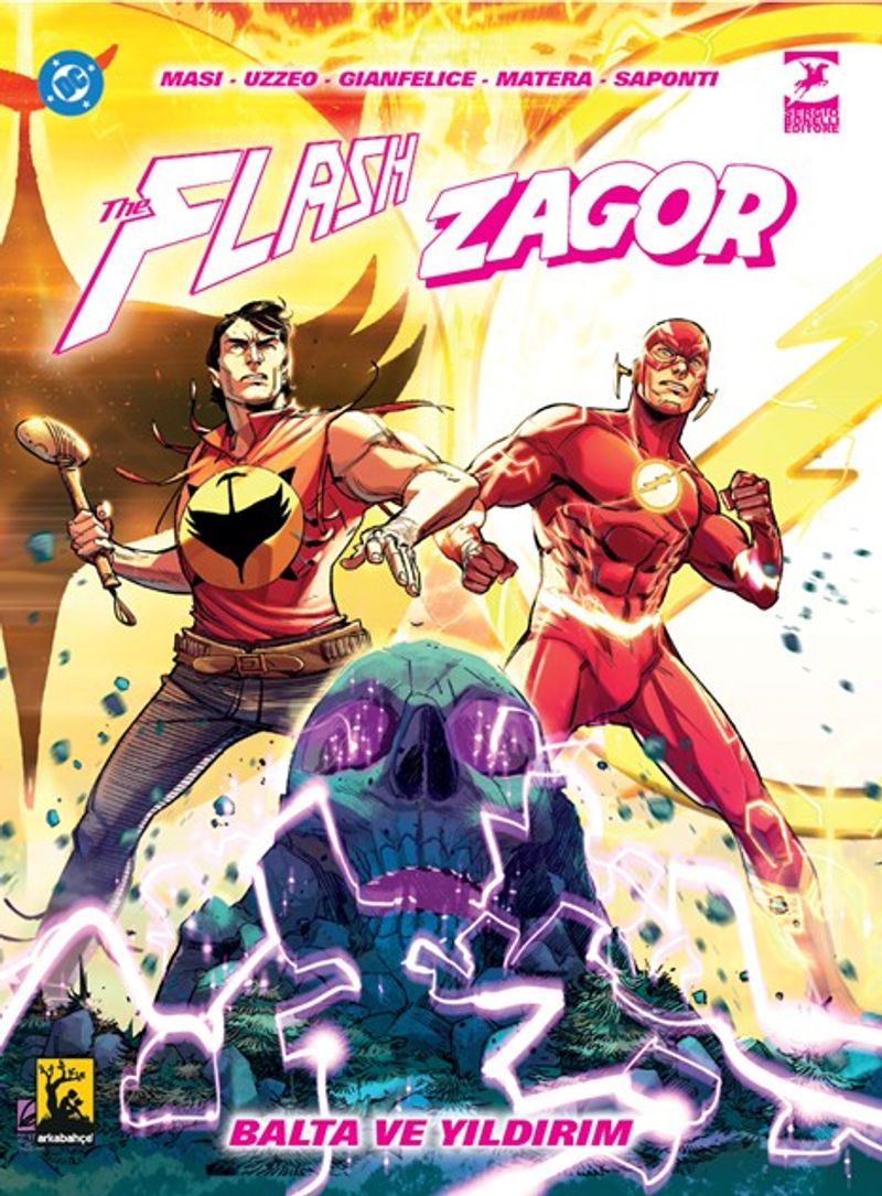 The Flash - Zagor: Balta ve Yıldırım kitap kapağı