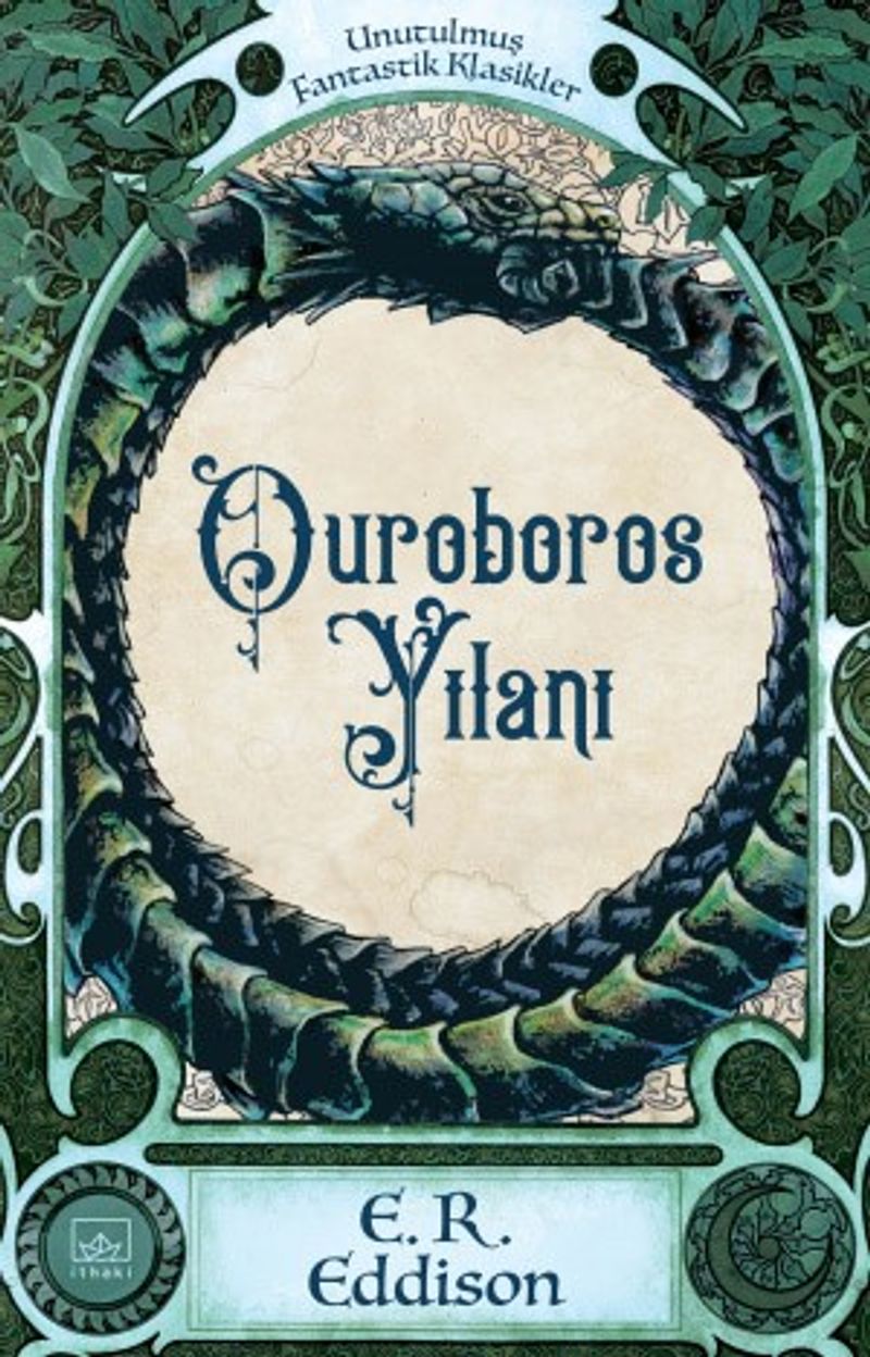 Ouroboros Yılanı kitap kapağı