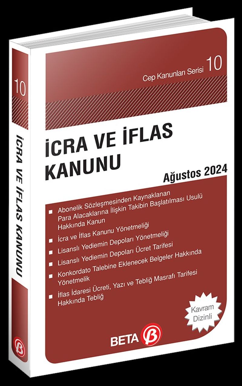 İcra ve İflas Kanunu / Cep 10 kitap kapağı