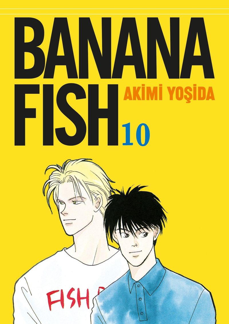 Banana Fish 10. Cilt kitap kapağı