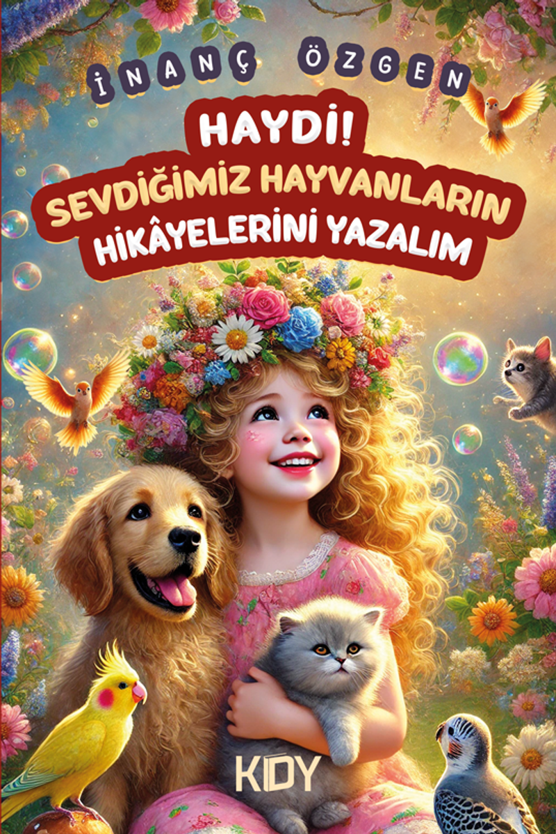 Haydi! Sevdiğimiz Hayvanların Hikayelerini Yazalım kitap kapağı