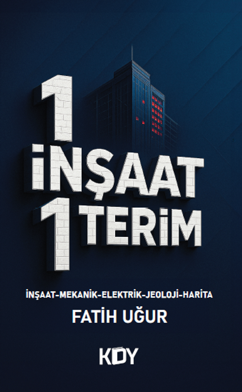 1 İnşaat 1 Terim kitap kapağı