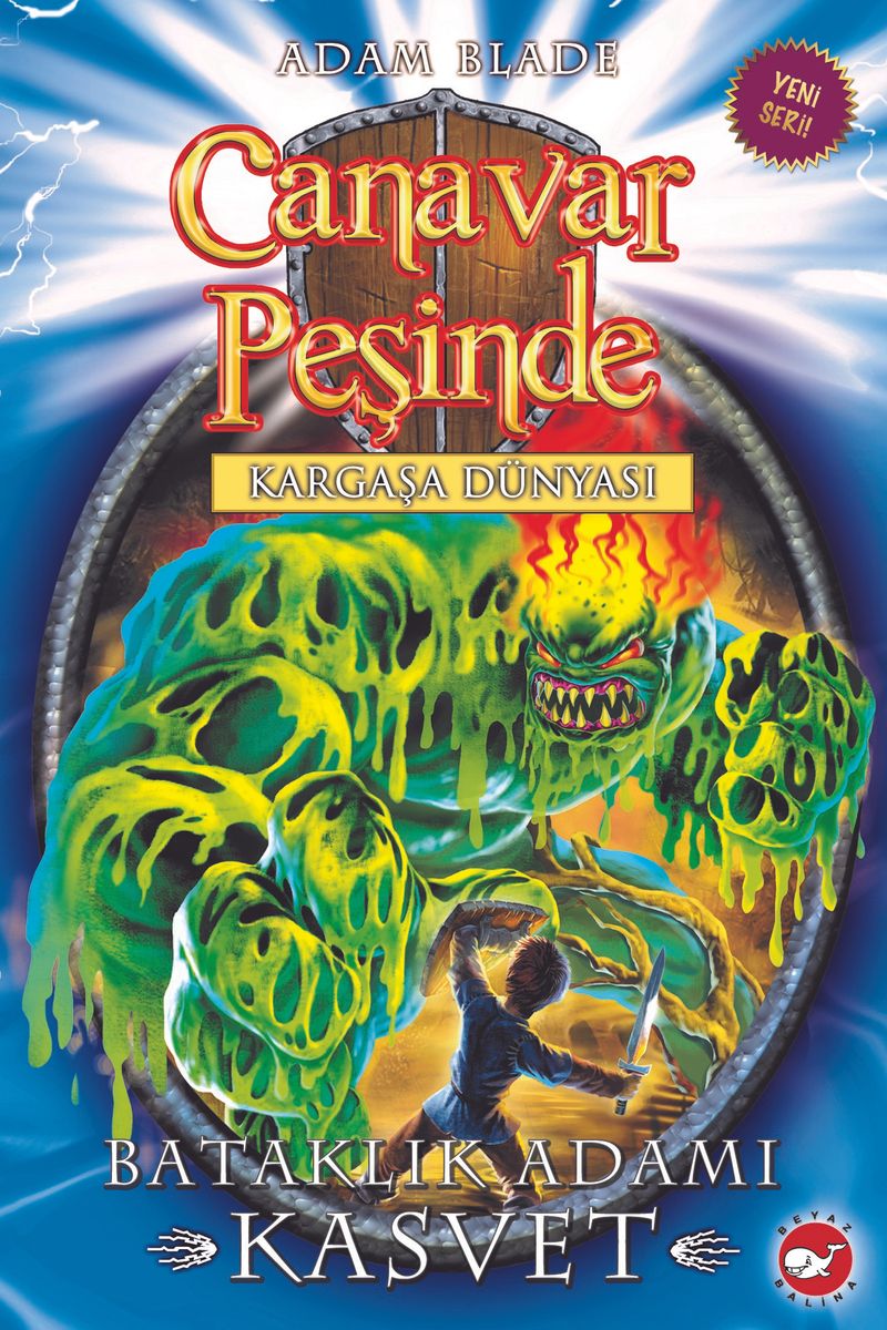 Canavar Peşinde - Kargaşa Dünyası 34. Kitap / Bataklık Adamı - Kasvet kitap kapağı
