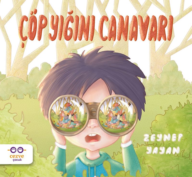 Çöp Yığını Canavarı kitap kapağı
