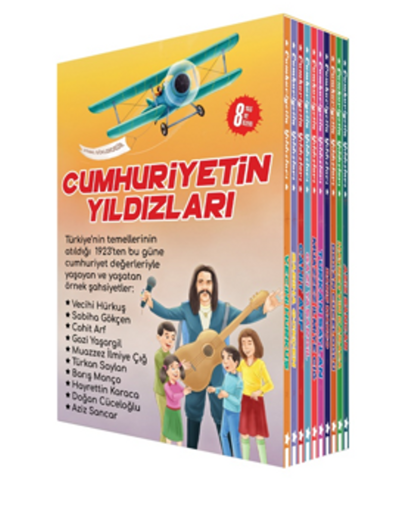 Cumhuriyetin Yıldızları Kutulu Set kitap kapağı