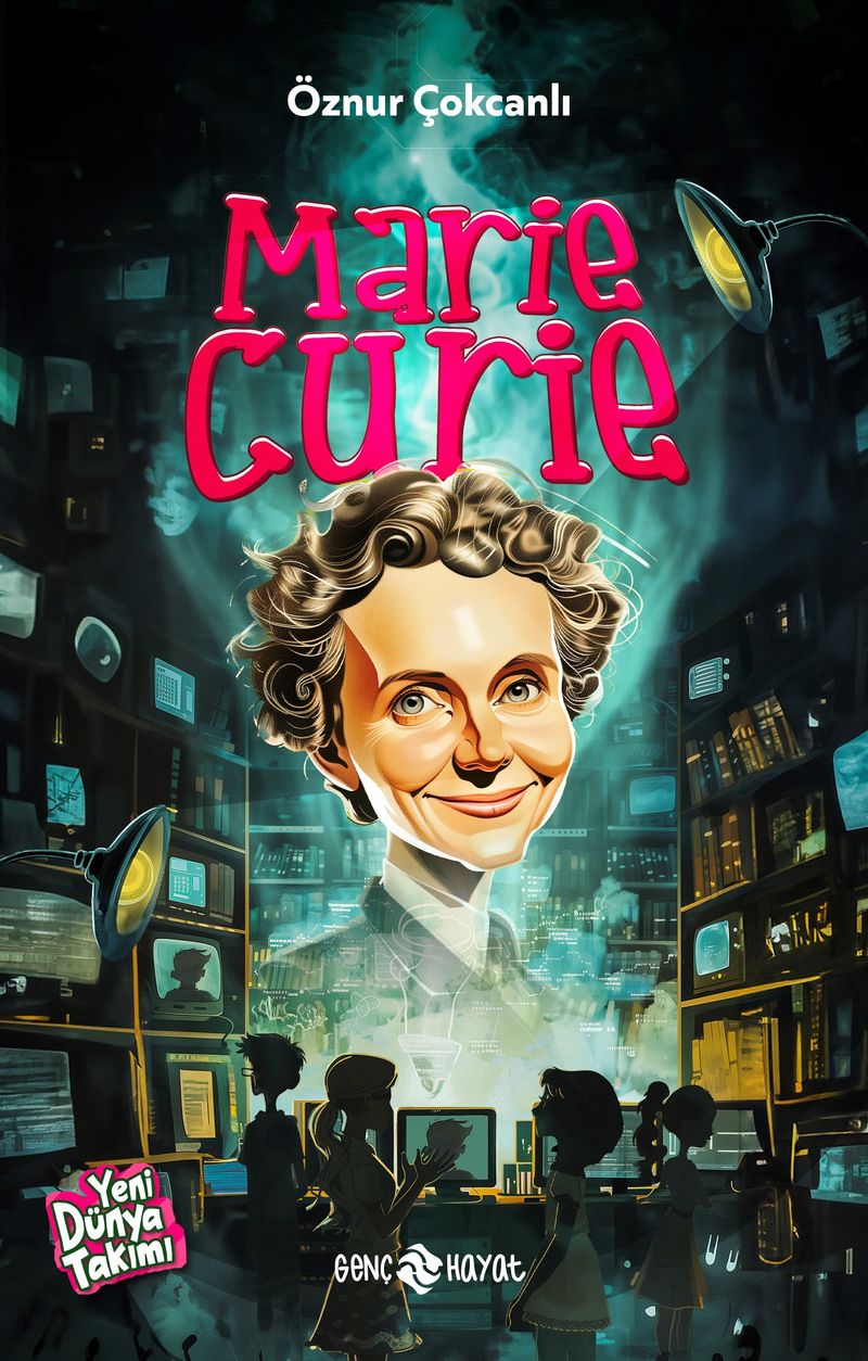 Marie Curie kitap kapağı