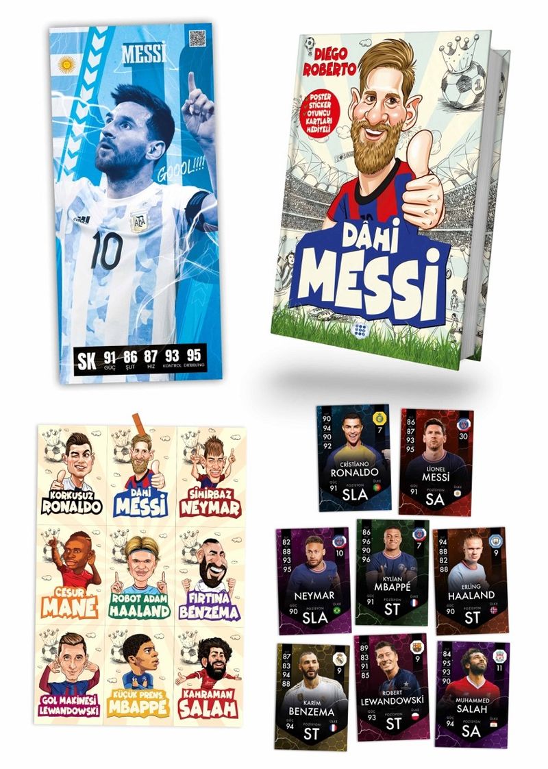 Dahi Messi (Ciltli) kitap kapağı