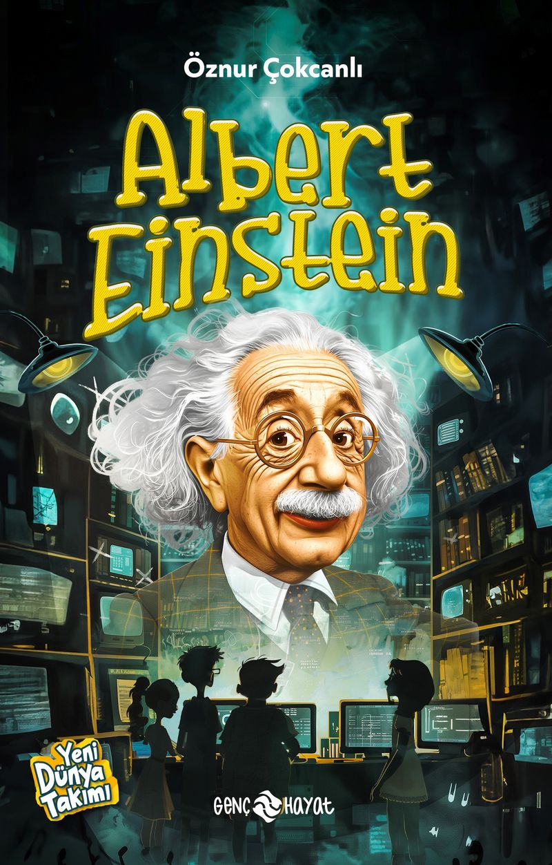 Albert Einstein kitap kapağı