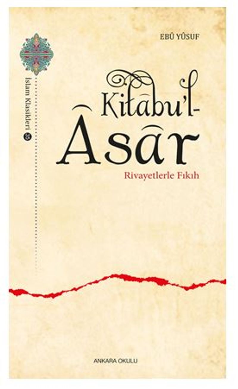 Kitabu'l-Asar Rivayetlerle Fıkıh kitap kapağı