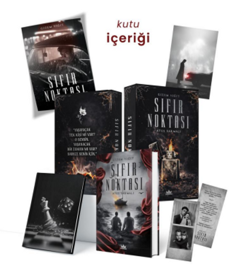 Sıfır Noktası 3: Ateş Sarmalı (Hediyeli Kutu) kitap kapağı