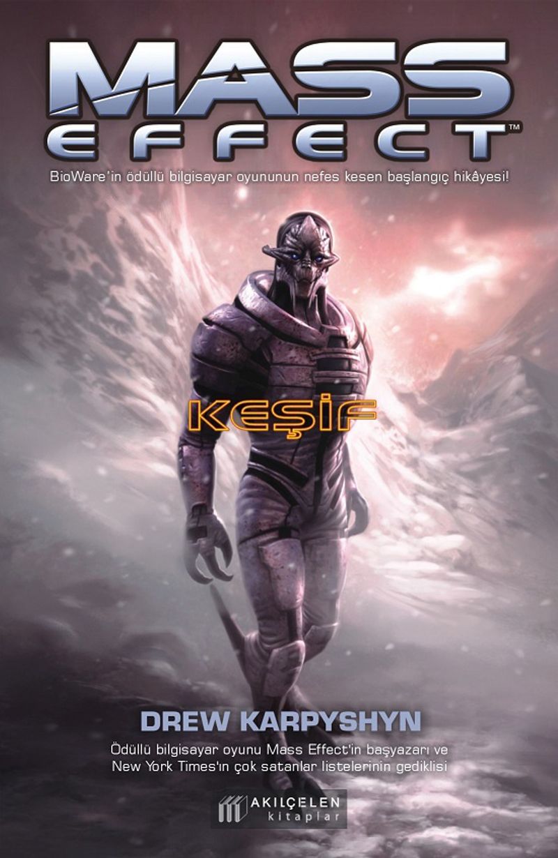 Mass Effect - Keşif kitap kapağı