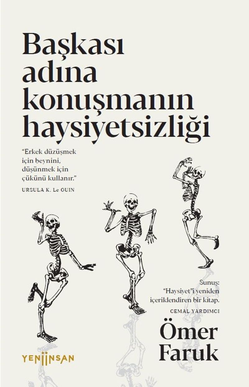 Başkası Adına Konuşmanın Haysiyetsizliği kitap kapağı