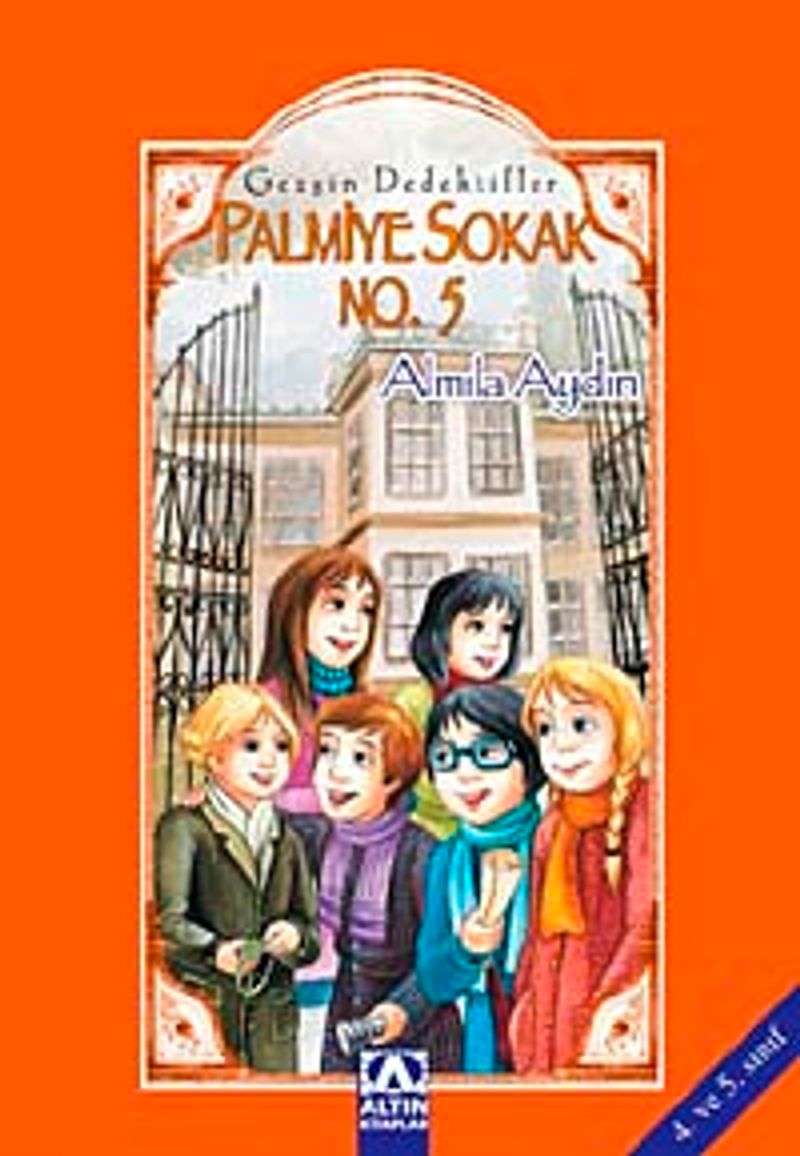 Palmiye Sokak No.5 Gezgin Dedektifler kitap kapağı